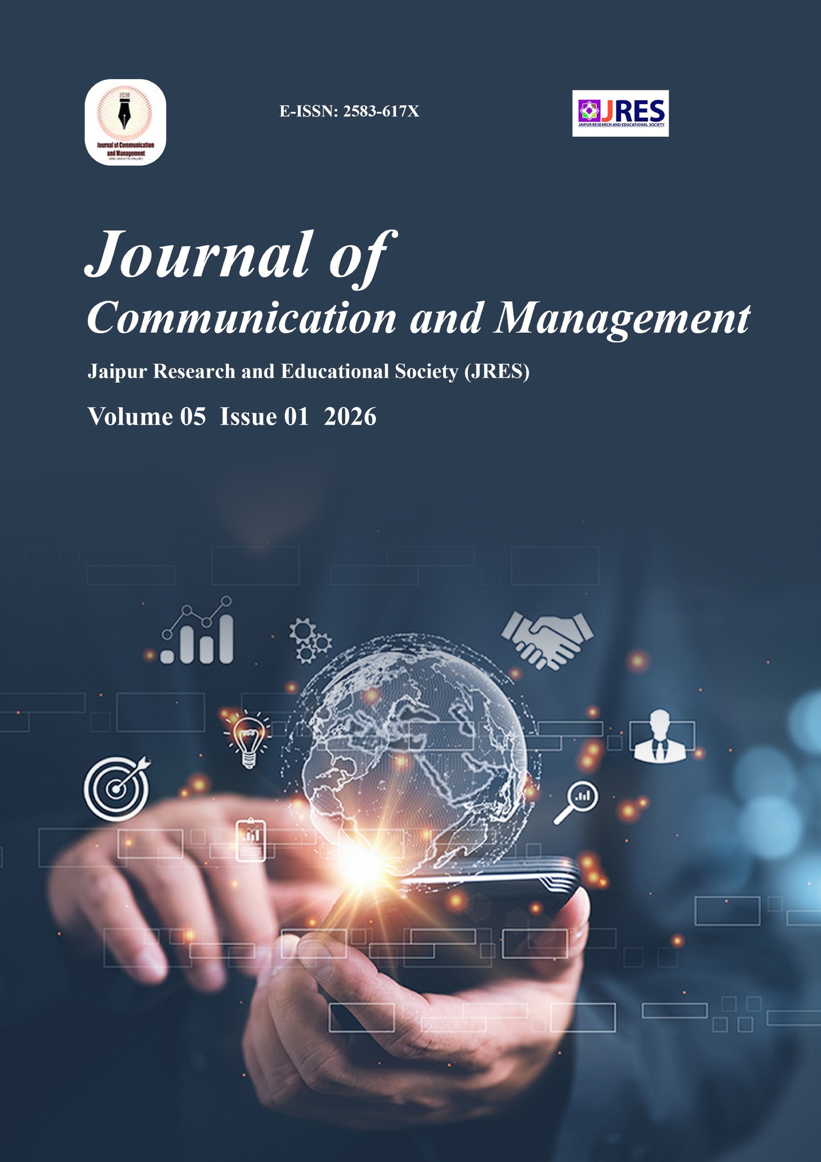 					View Vol. 5 No. 01 (2026): Journal of Communication and Management
				